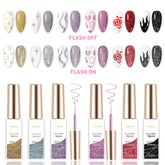 Reflective Liner Gel Art Polish - RGA01 Cheers